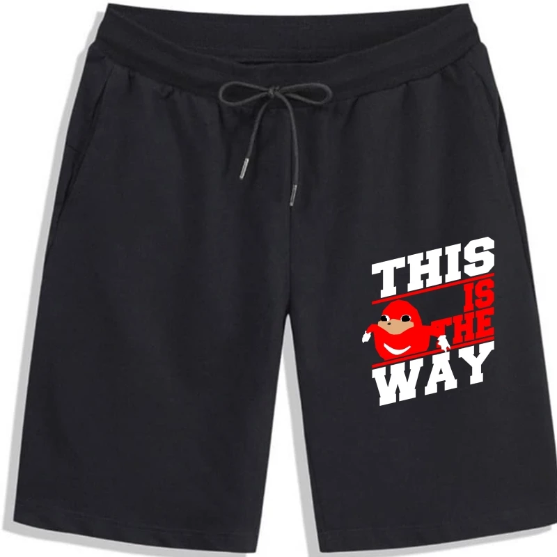 

Ugandan Knuckles This Is The Way Men'S Black Shorts Men Shorts shorts