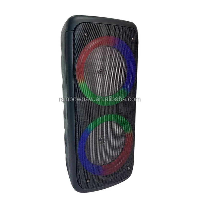 KTS-1299 двойной 2 5-дюймовый портативный беспроводной RGB-динамик с голубыми зубьями
