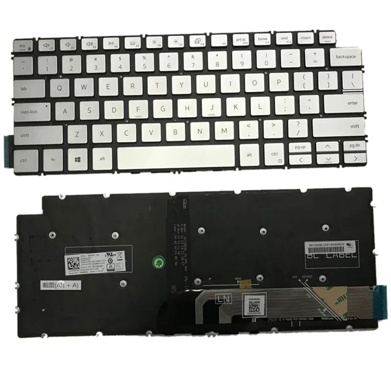 Клавиатура для ноутбука Dell Inspiron 14-7491 7490 5490 5493 13-5498 13-7391 5390 5391 Vostro 3590 - купить по