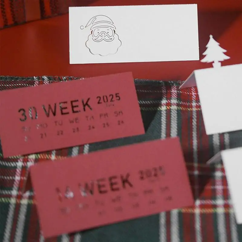 3D Рождественский медведь бумажная скульптура отрывной календарь со