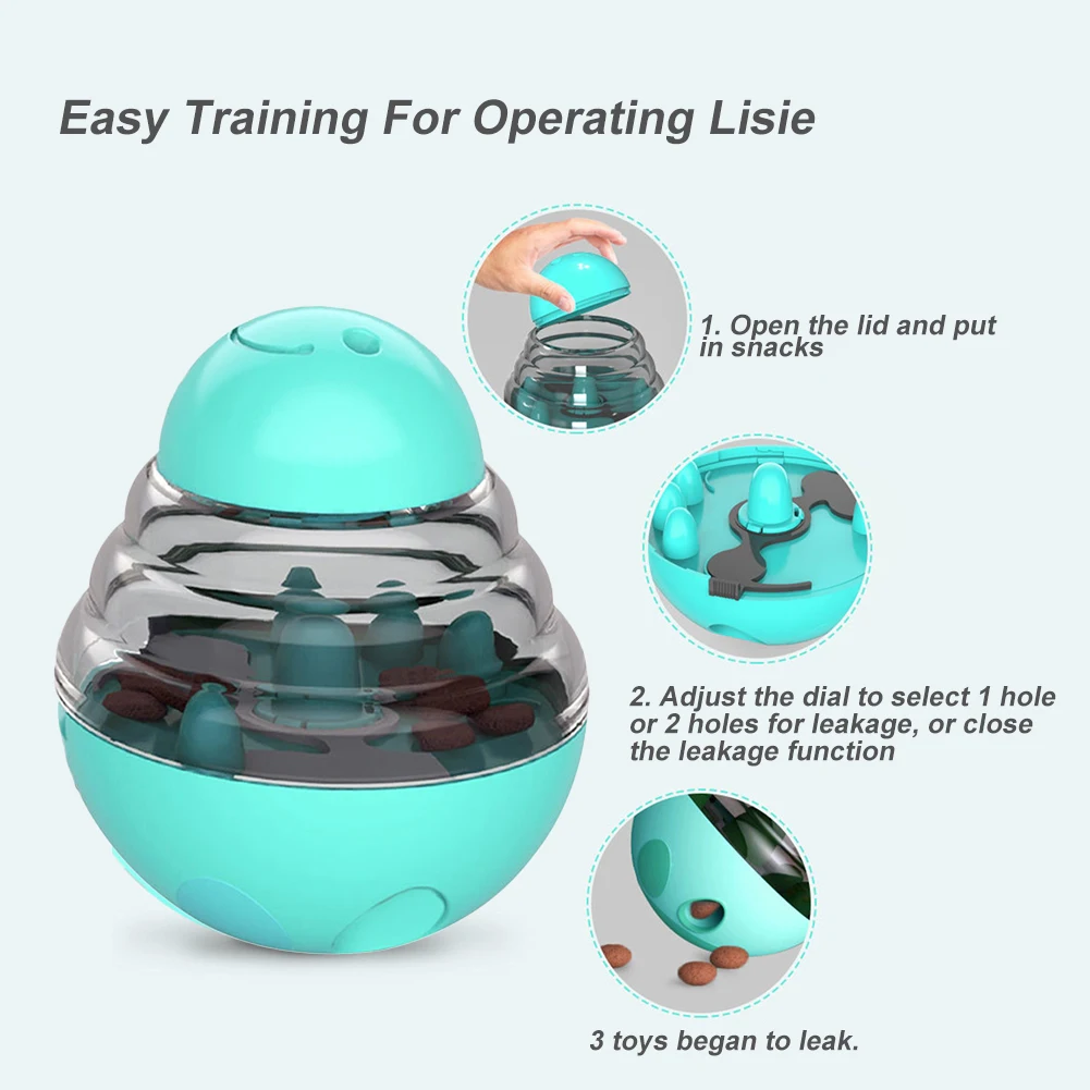 Интерактивная еда для собак и кошек веселая еда-контейнер встряхивания