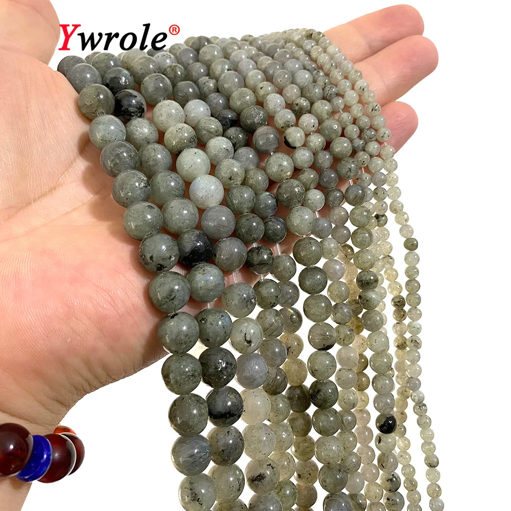 

Natural AA Labradorite Stone Beads Loose Round Spacer Gem For Jewelry Making DIY Bracelet Earrings Handmade Accessories 4-12MM