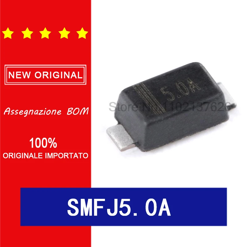 100% оригинальный 5 шт./лот smfj5.0a В/однонаправленный sod-123 TVs с диодом подавления