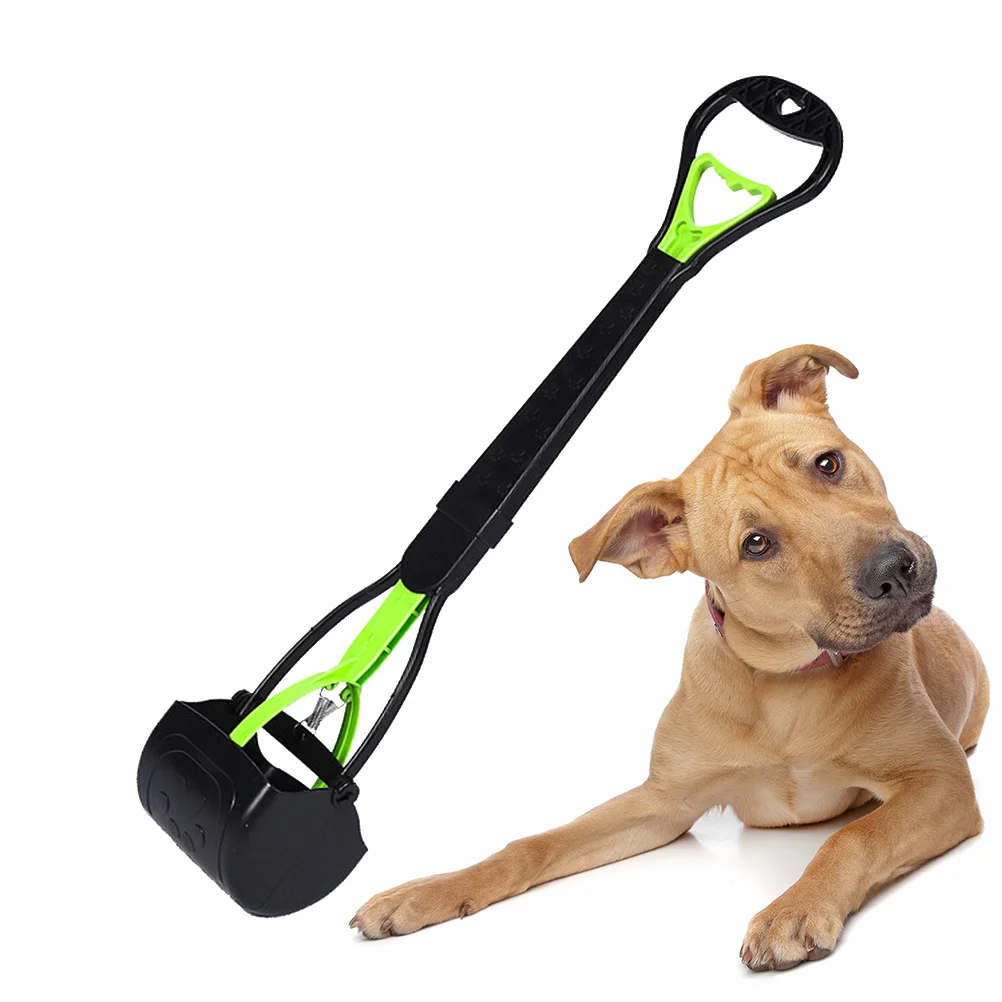 

70cm Portable Plastic Sawtooth Small Pet Poop Pickup Clip Pooper Scooper Pet Dogs Puppy Cat Waste Picker Indoor Outdoor