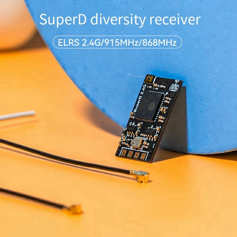 Superd ELRS Diversity Receiver Exprsslrs RX 2T Антенны TCXO для RC FPV Дрон дальнего действия/Freestyle