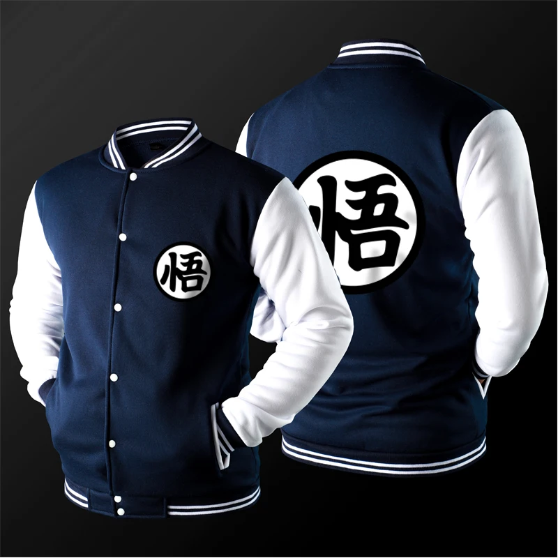 Anime  Cosplay Baseball Jacket Coat College Casual Sweatshirt Jacket man images - 6