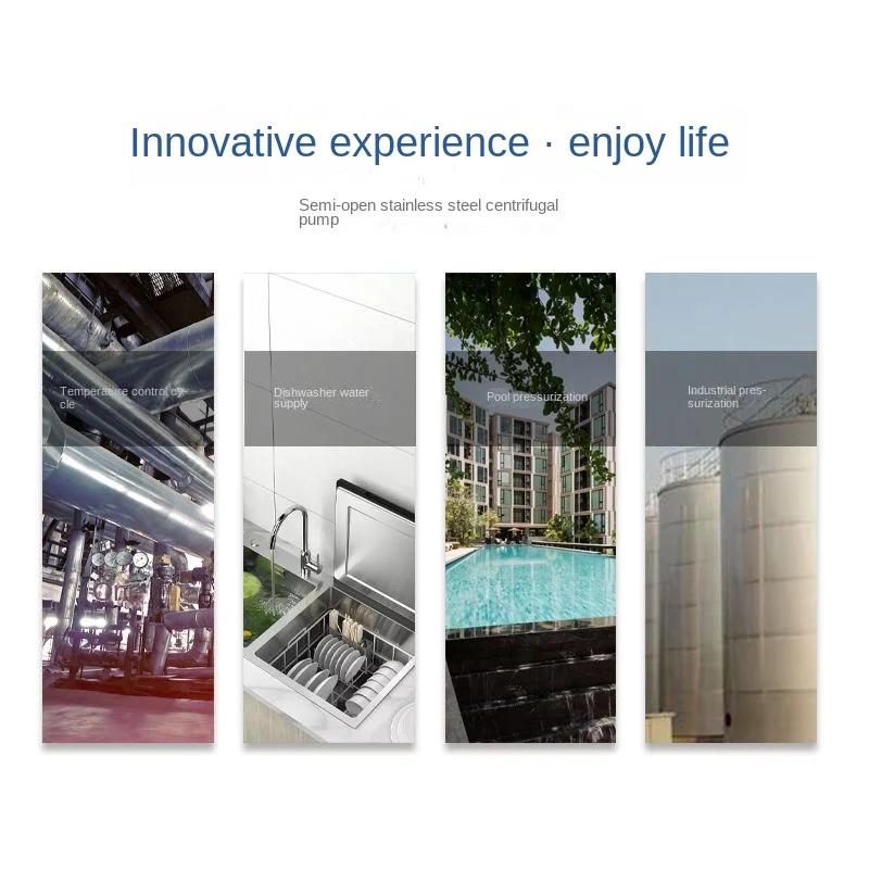 370 Вт устойчивый к кислотам и щелочам насос для очистки сточных вод с небольшой