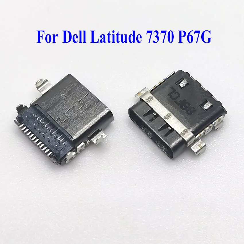 

1-10Pcs USB 3.1 Type-C DC Power Jack Charging Port Socket Connector Port For Dell Latitude 7370 P67G