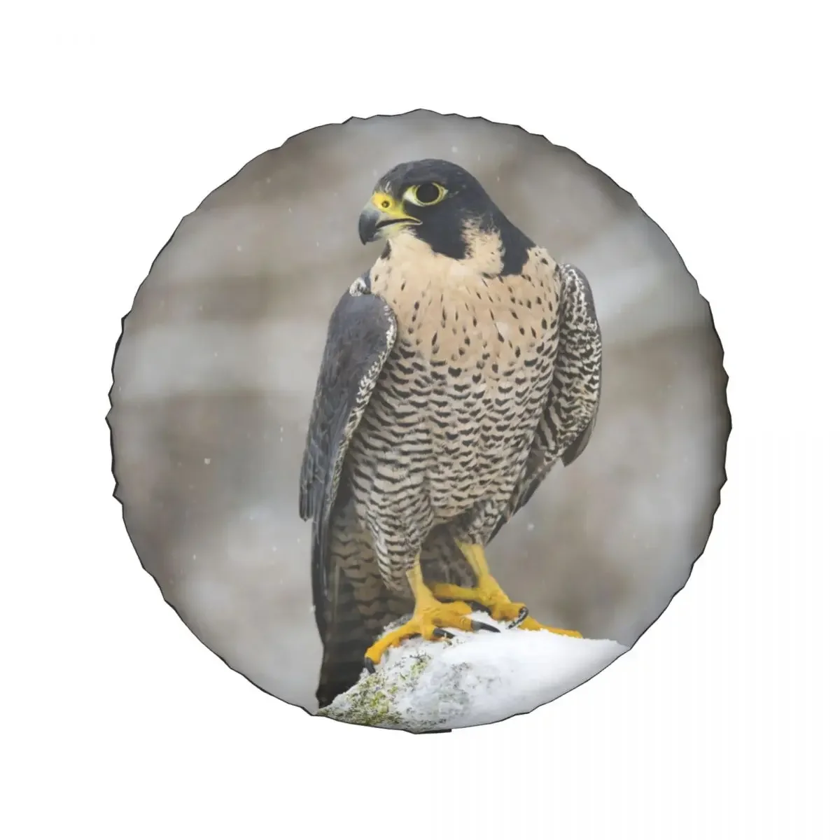 Peregrine Falcon Animal Spare Tire Cover for Toyota Prado Jeep RV SUV 4WD 4x4 Car Wheel Protector Covers 14&quot 15&quot 16&quot 17&quot Inch