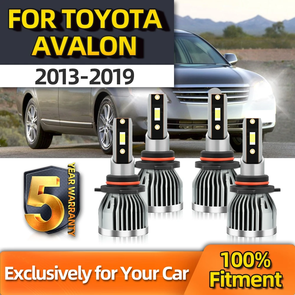 

Crossfox, 12 В, дневная лампа для автомобильных фар, 110 Вт, 9005 лм, CSP, высокая 9006 низкая, 2013 CSP-чипы, высокоскоростной вентилятор для Toyota Avalon 2019-