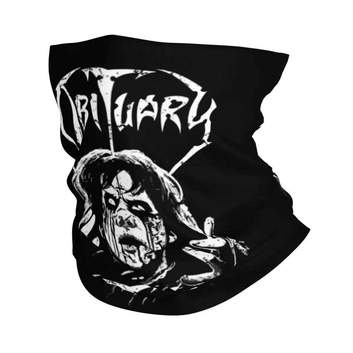

Повязка на шею Obituary Band Death, металлическая бандана, с принтом, тяжелый металлический шарф для лица, теплая повязка на голову для бега для мужчин и женщин, для взрослых, на зиму