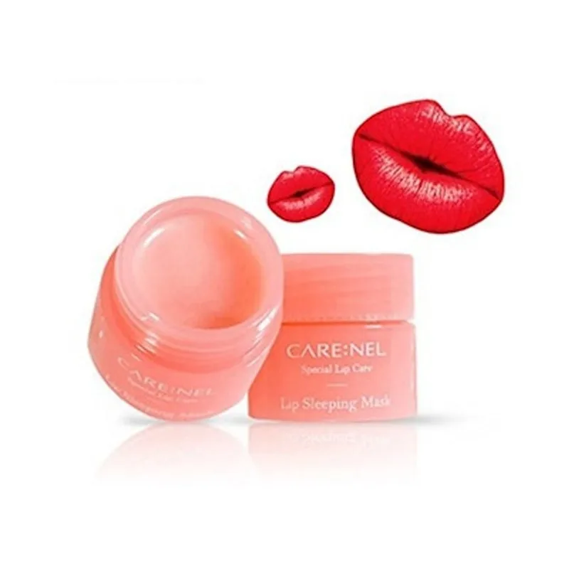 CARENEL Lip Sleeping Mask 5g Plumper Fruit Essence Night Nourishing Repairing For Day Care Balm Moothing Dryness Korea