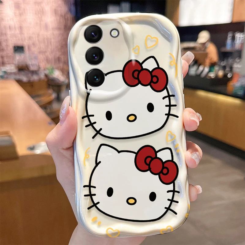 Чехол Sanrio Pochacco для Samsung Galaxy S24 S23 S22 S21 Ultra Plus S20 FE A73 A72 A71 A55 A54 5G A53 A52 A51 4G A50S A50 Cover