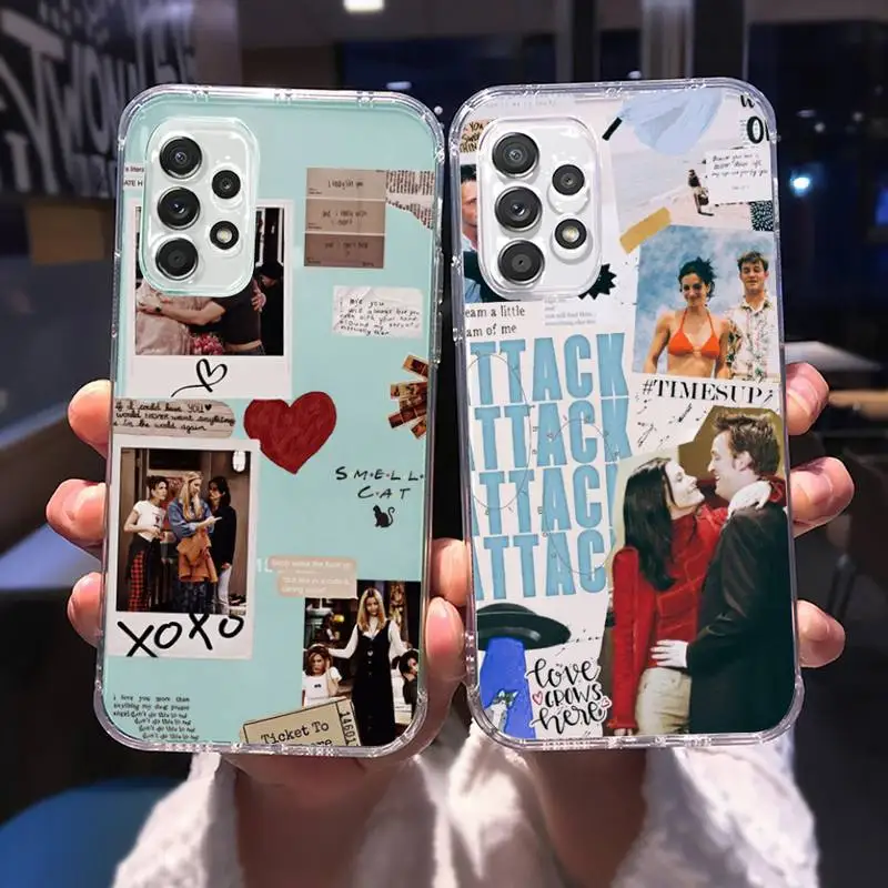 

Friends TV Show Phone Case For Samsung A 51 50 52 12 21s 31 40 70 71 note S 20 10 21 ultra plus fe clear coque shell