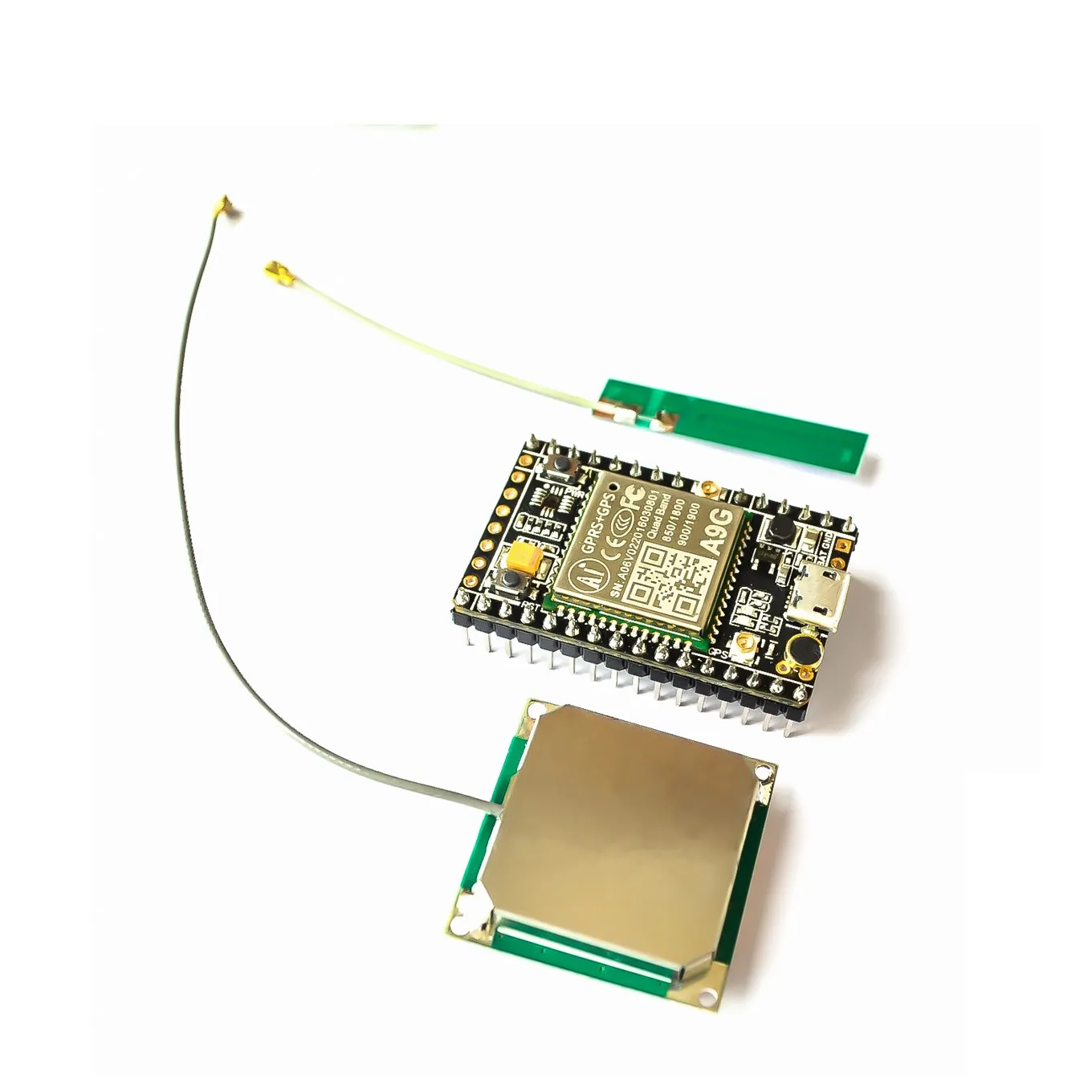 

Макетная плата A9G GSM / GPRS + GPS / BDS макетная плата SMS/Голос Беспроводная передача данных + позиционирование