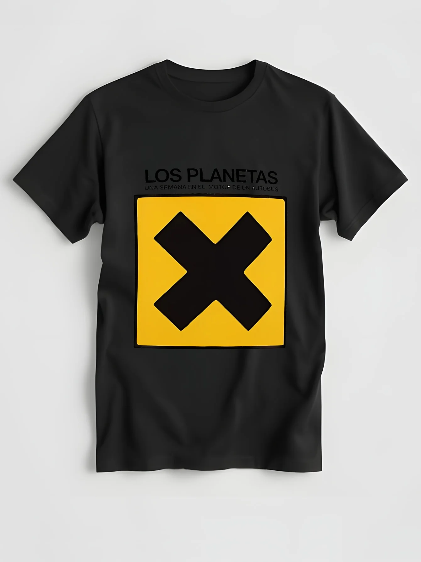 Los Planetas Una Semana en el Motor de un autoús футболка топы мужские однотонные футболки