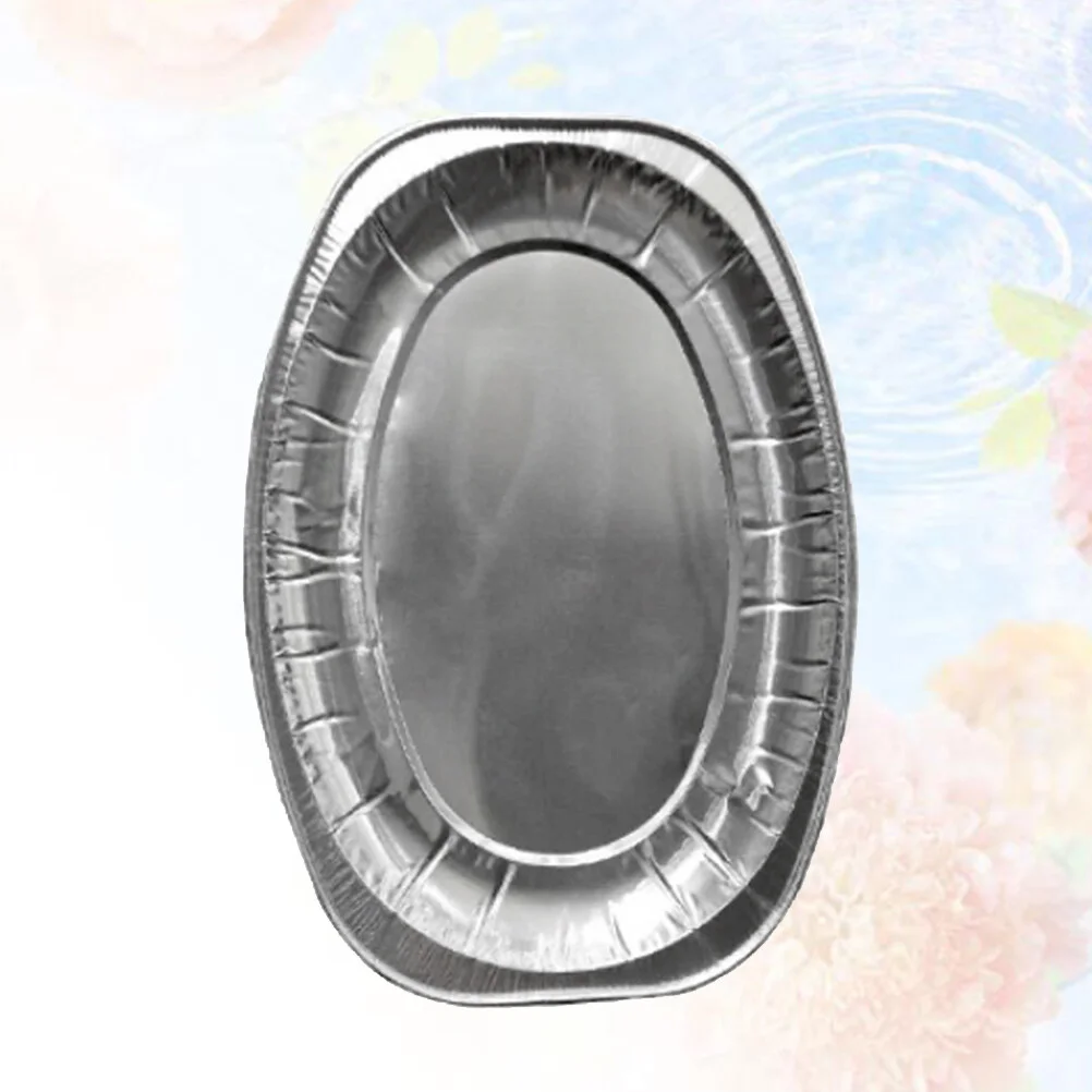 

20 Pcs Aluminum Foil Board Aluminium Foil Paper Plate Container Aluminium Plate Dish Paper