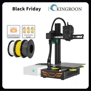 KINGROON KP3S 3D-принтер высокая точность печати Модернизированный DIY FDM 3D принтер комплект сенсорный экран KP3S размер печати 180*180*180 мм