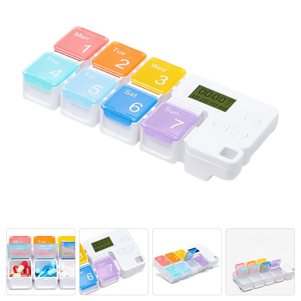Аптечка органайзер для лекарств еженедельная коробка портативная аптечка