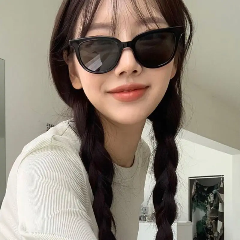 Черные солнцезащитные очки для женщин модные ретро-очки с инстаграммой
