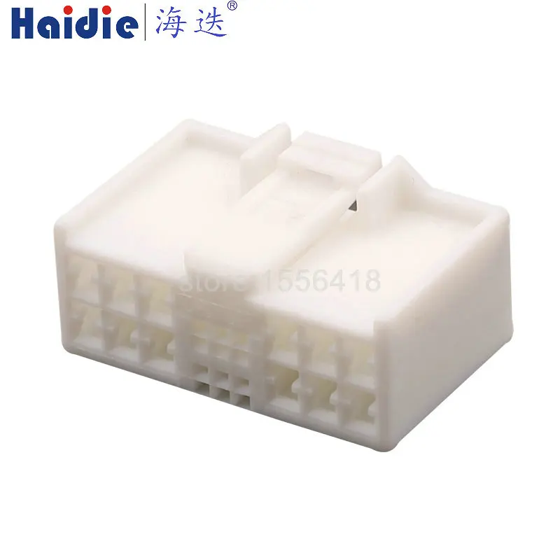 

1set auto 18pin plastic housing plug wire electric cable unsealed connector
