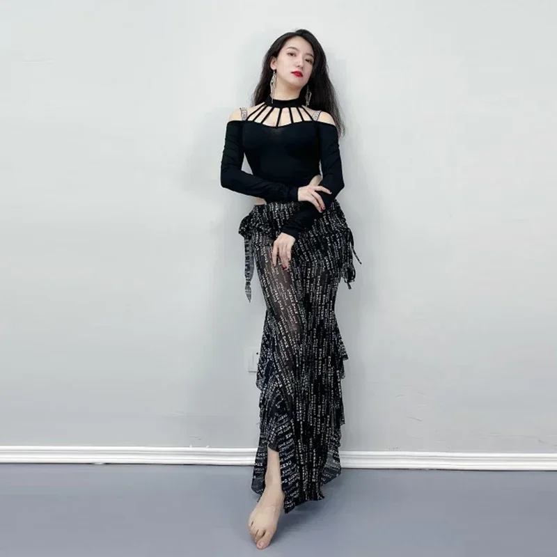 Костюм для танца живота Женский танцевальный костюм фестиваля 2023 занятий на