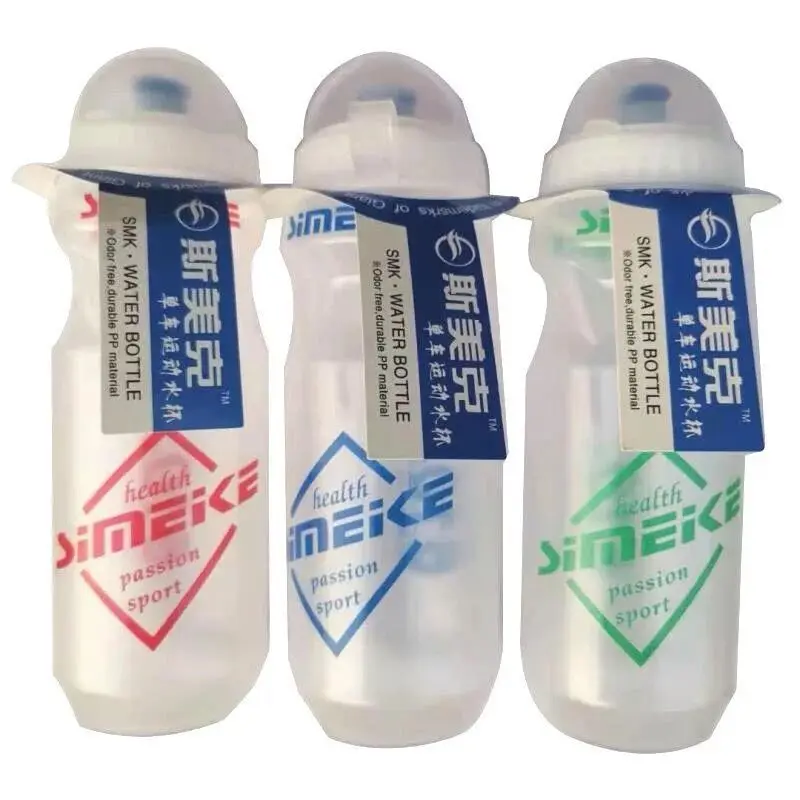 

Бутылка для воды пластиковая прозрачная для велосипеда, 610 мл