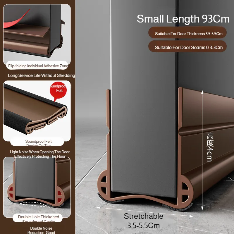 

Уплотнительная лента для дверных швов из ПВХ