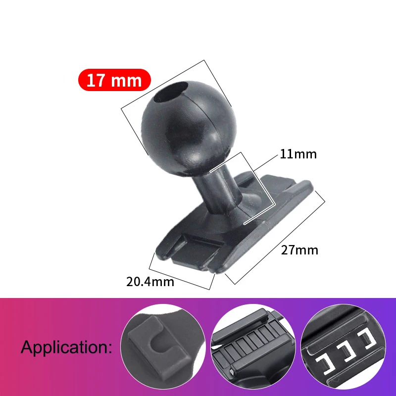 

Аксессуары для кронштейнов для телефонов, шаровая головка 17 мм, зажим для розетки кондиционера для держателей подставки для телефонов, аксессуары