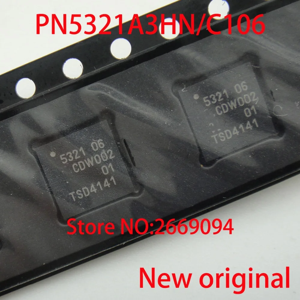 

5PCS /10PCS PN5321 PN5321A3HN / C106 QFN40 NFC / RFID reader chip new original Immediate delivery free shipping