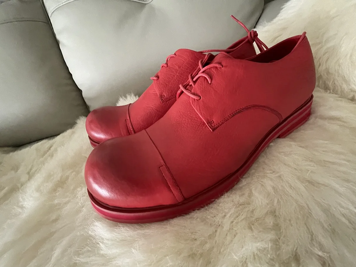 Туфли мужские из натуральной кожи натуральная кожа круглый носок толстая