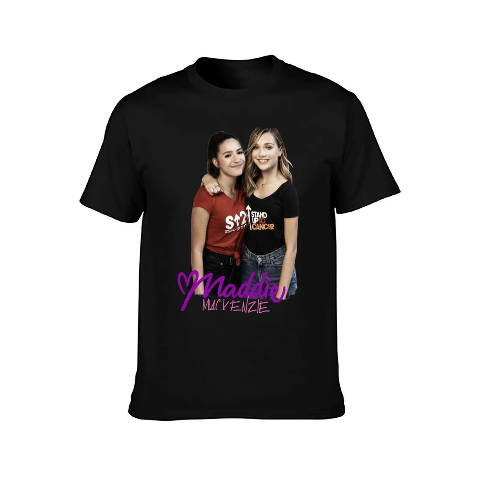 Фото Футболка Maddie & Mackenzie Ziegler с короткими рукавами, устойчивая к сминанию №2