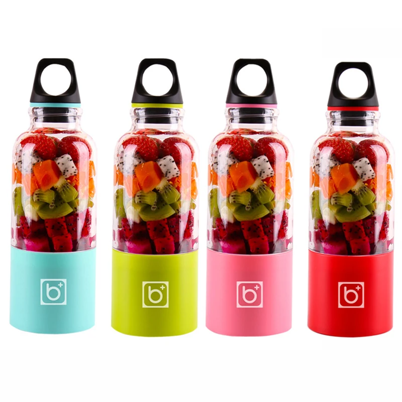 

500Ml Portable Juicer Cup USB Rechargeable Electric Automatic Bingo Vegetables Fruit Juice Tools Maker Cup Blender Mixer Bottle