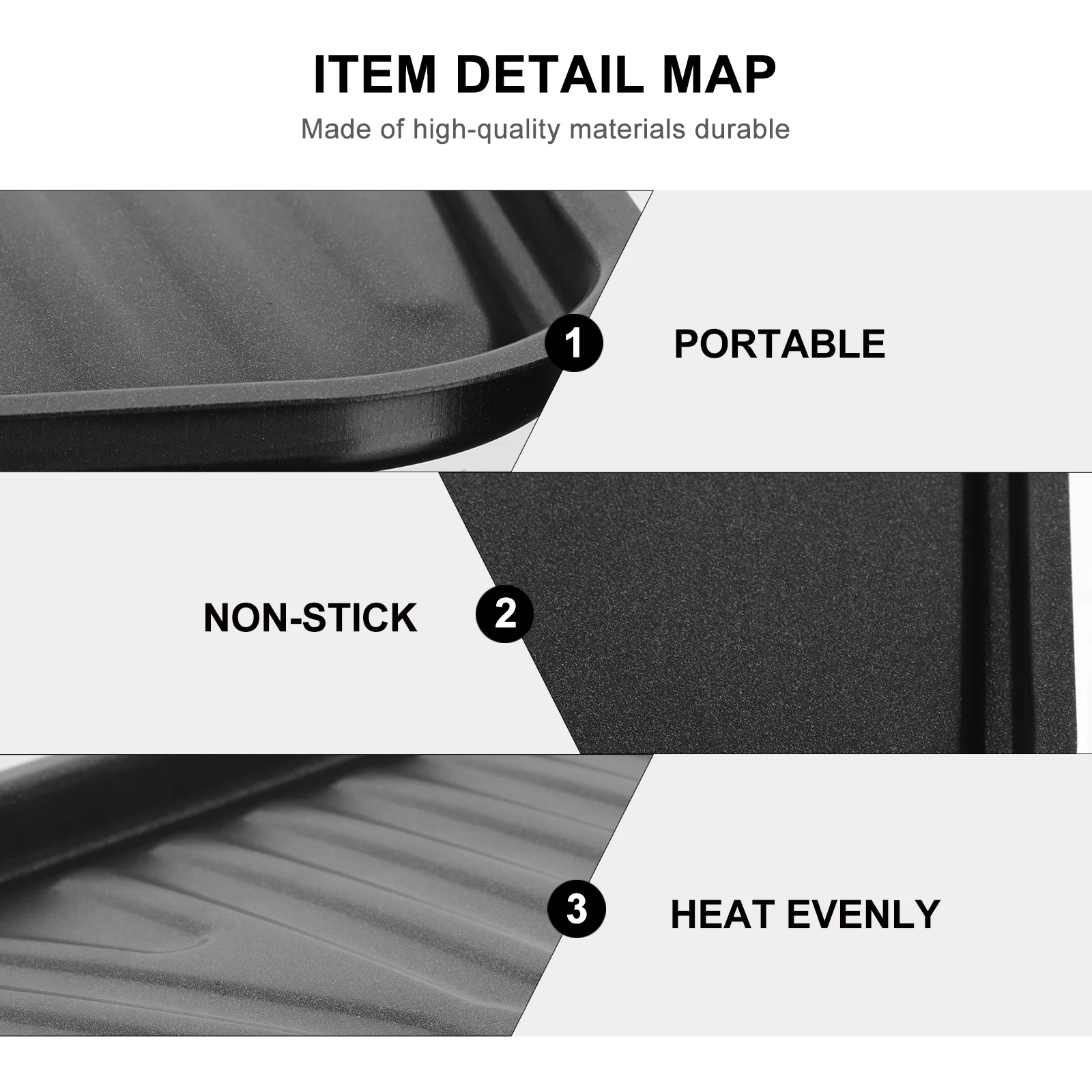 Гриль на открытом воздухе с антипригарным покрытием железная сковорода для