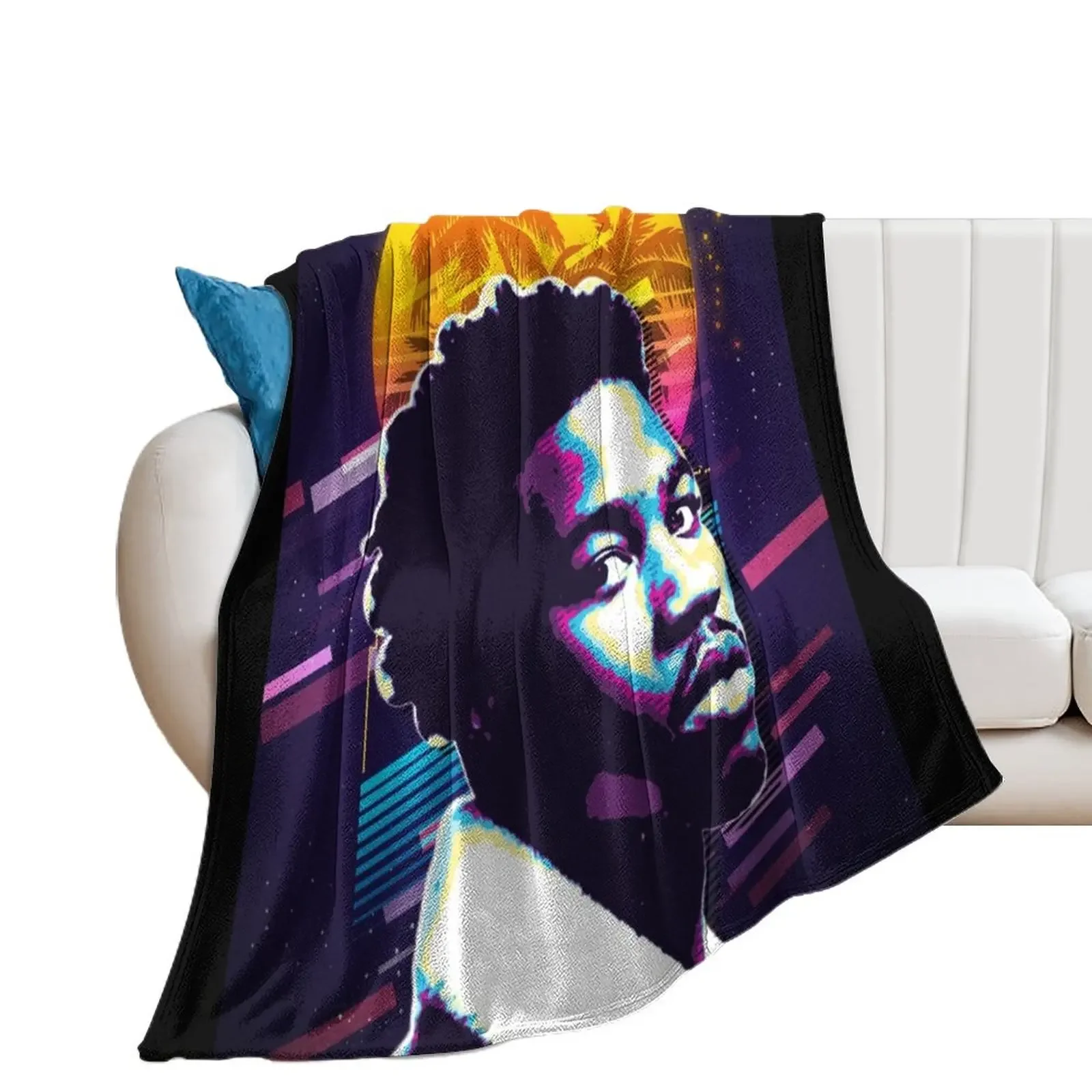 Одеяло Roddy Ricch очень большое декоративное одеяло для дивана Рождественское