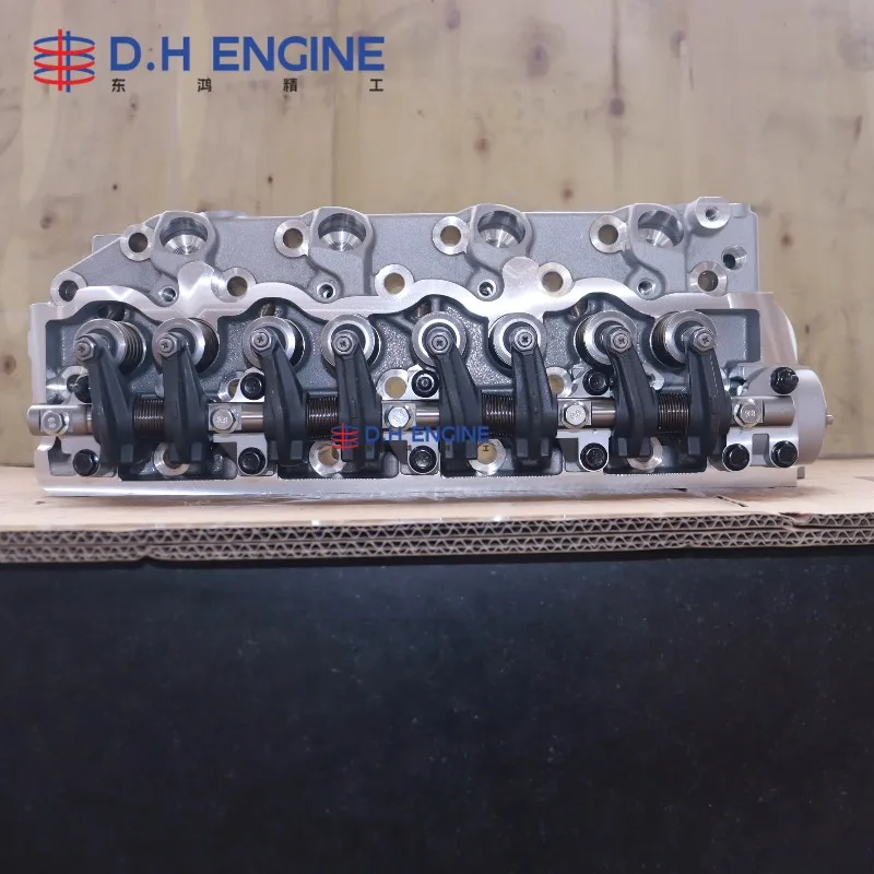 Фото Головка блока цилиндров 4D56 для дизельных двигателей Hyundai D4BH D4BB, H100, Starex, Galloper, запасные части №5