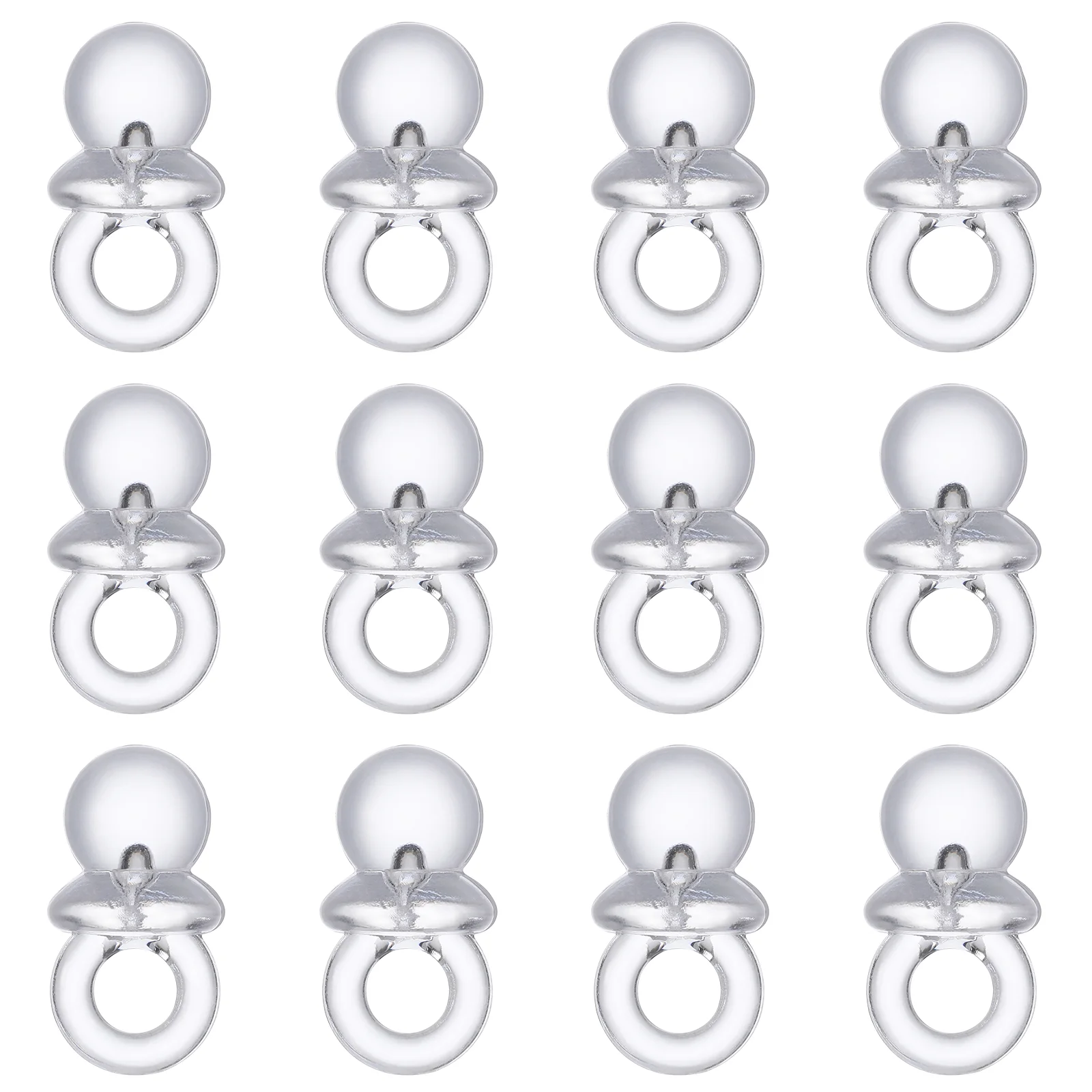 

Baby Shower Pacifier Little Newborn Decor Birth Parties Baptism Pendants Hanging Favor Party Decoration Cutie Pacifiers Acrylic