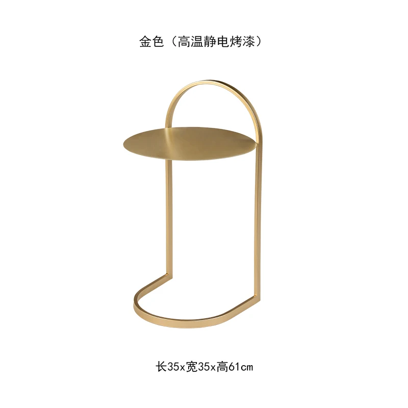 Современный скандинавский журнальный столик модный приставной двухслойный