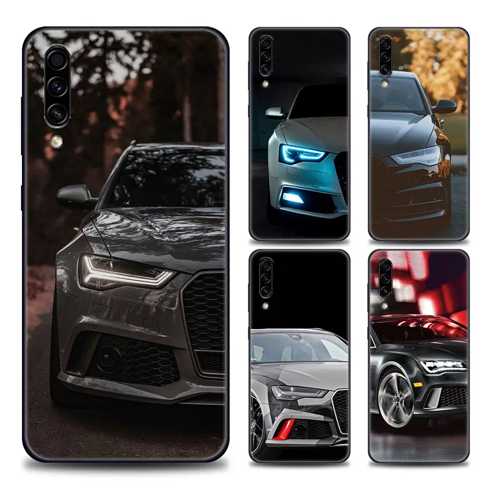 

Phone Case for Samsung Galaxy A10 A20 A30 A40 A50 A60 A70 A90 Note 8 9 10 20 Ultra 5G Soft TPU Case A-Audi Luxury Cars