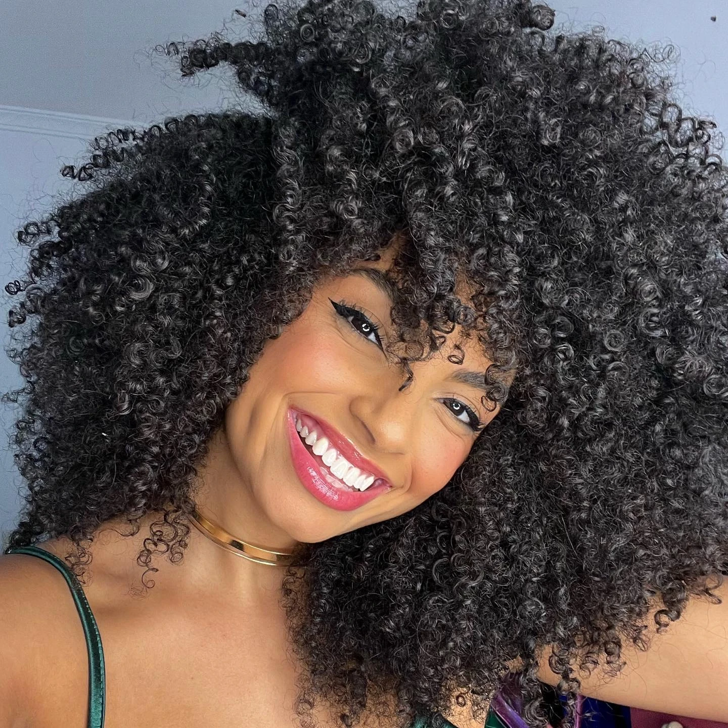 Безклеевые афро кудрявые человеческие волосы парики для темных женщин 250%