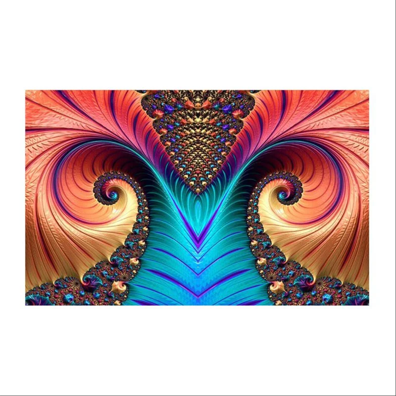 Абстрактный Рисунок цветная резьба фотообои 3D обои для гостиной спальни Декор