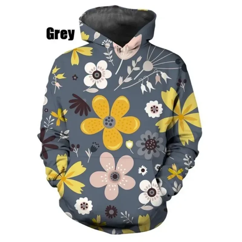 Рисунок 6 - Худи с красочным цветочным 3D принтом