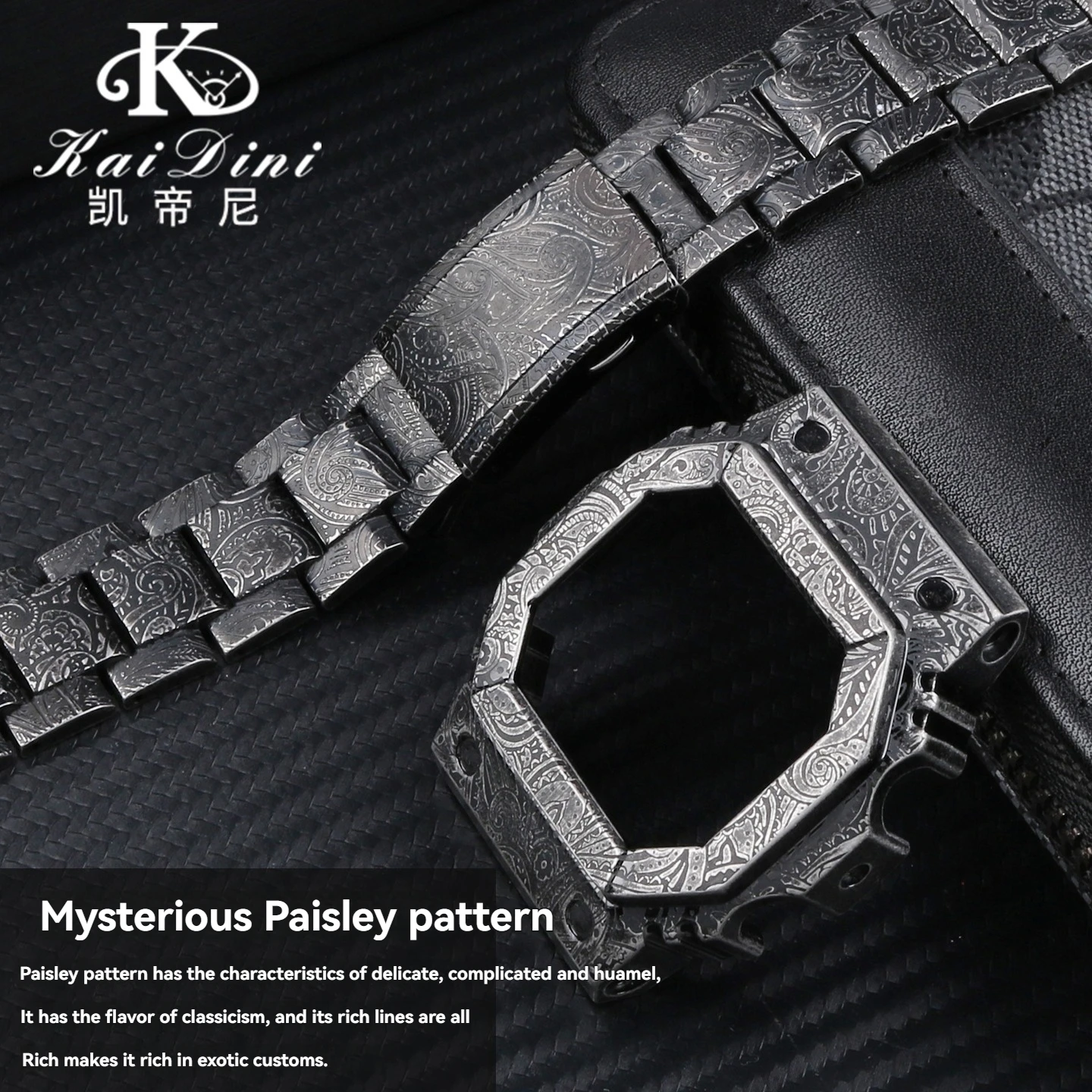 Фото Металлический корпус GX-56 + ремешок для Casio G-SHOCK GX-56BB GWX-56, персонализированная модификация, набор «сделай сам», детали для мужских часов, аксессуары №2