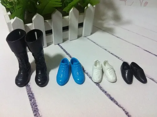 

1/6 Fashion Doll Shoes Sneakers Shoes For Prince Ken Male Dolls Accessories For Barbie Boyfriend Ken High Quality Baby Toys