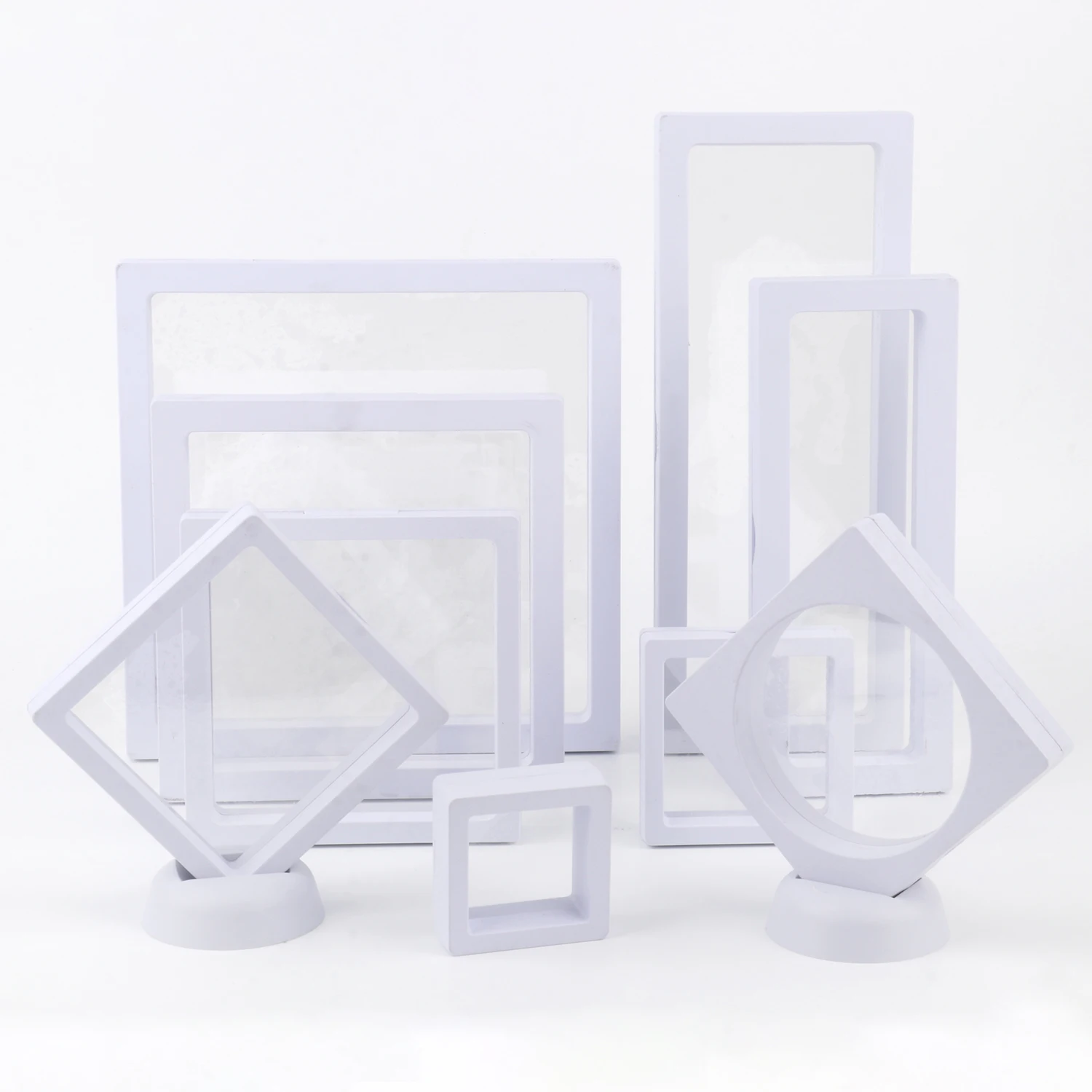 

Подвесной пластиковый 3D-чехол для ювелирных изделий, 9 х9х2 см