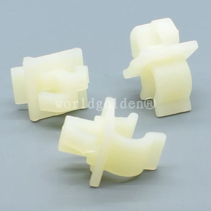 worldgolden 100 шт. автозажим для капота зажим опоры вмещает 8 мм опорный стержень Toyota