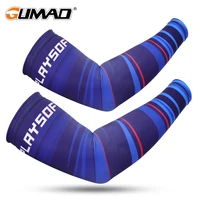 cooling arm sleeves cover sports running uv sun protection outdoor basketball cycling arm warmers elastic soft cuffs men women