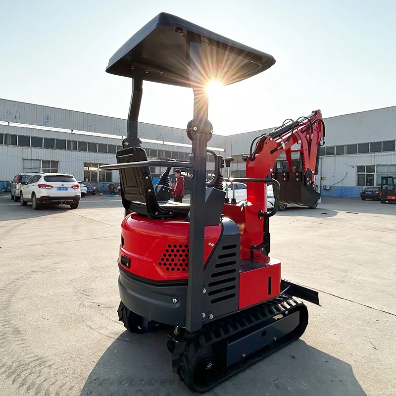 Индивидуальное небольшое строительное оборудование TZ10 1 тонна мини-погрузчик и