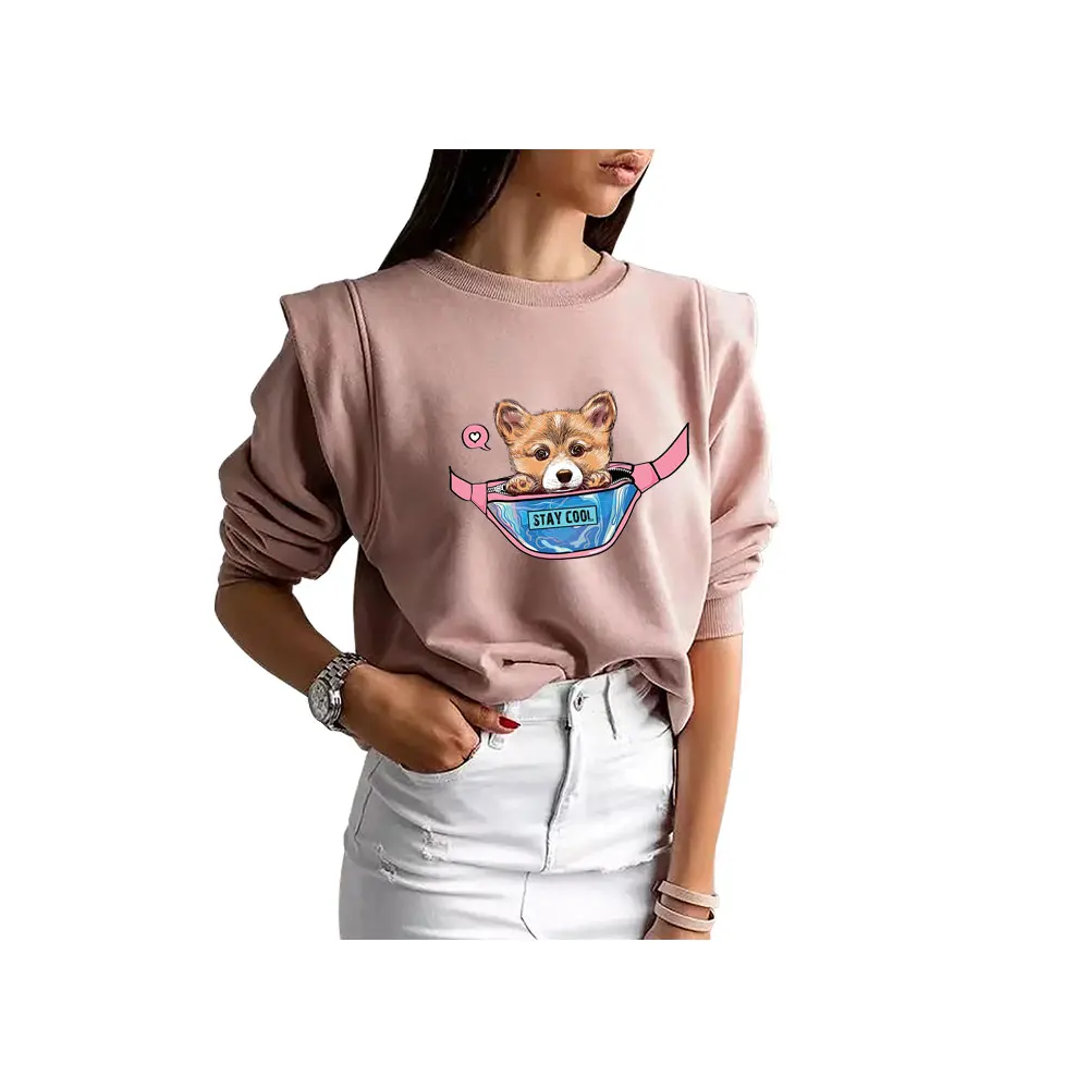 Симпатичный кот собака утюжок наклейки на одежду прекрасные детские тепловые