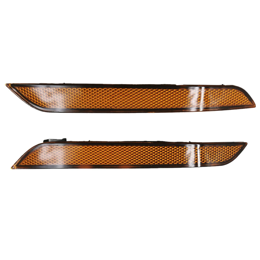

1 Pair For BMW X6 E71 E72 2007-2014 Amber Front Bumper Fender Side Marker Reflector Light 63147179991 63147179992